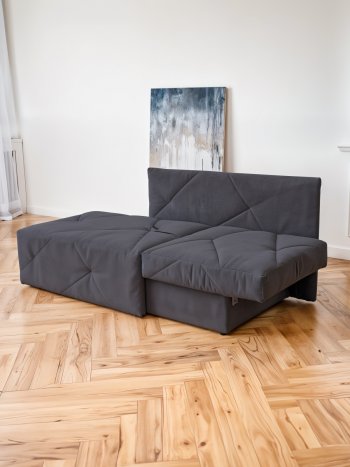 Диван 1010 графит, правый (BRENDOSS) в Алапаевске - alapaevsk.mebel-e96.ru