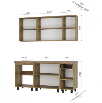 Кухонный гарнитур Тина 1800 мм (БТС) в Алапаевске - alapaevsk.mebel-e96.ru