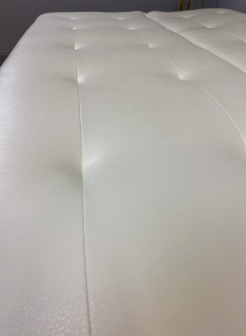 Диван-кровать Поло Стайл экокожа Sunny Milk в Алапаевске - alapaevsk.mebel-e96.ru