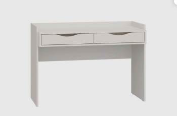 Стол письменный, арт.6-01111, кашемир серый (ГК) в Алапаевске - alapaevsk.mebel-e96.ru