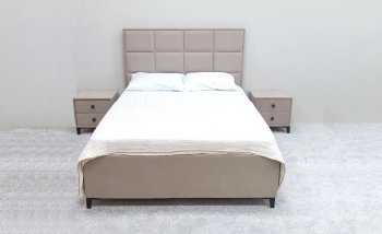 Кровать с подъемным механизмом Мега беж (Лин) в Алапаевске - alapaevsk.mebel-e96.ru