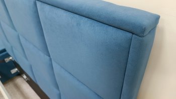 Кровать с подъемным механизмом Мега синий (Лин) в Алапаевске - alapaevsk.mebel-e96.ru