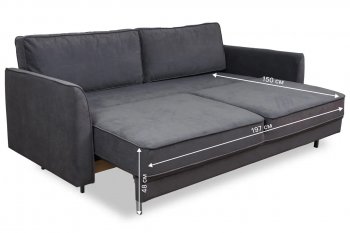 Диван 930 графит (Brendoss) в Алапаевске - alapaevsk.mebel-e96.ru