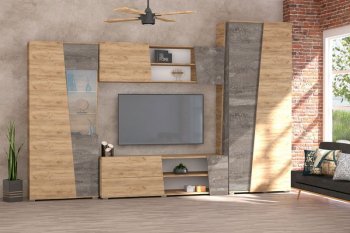 Стенка Аллегро-10 комп.1 (Диал) в Алапаевске - alapaevsk.mebel-e96.ru