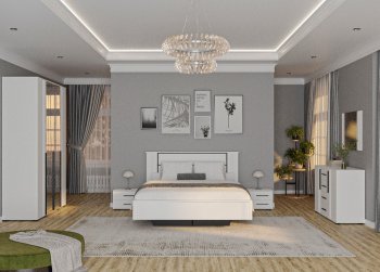 Спальный гарнитур Амалия модульный (Росток) в Алапаевске - alapaevsk.mebel-e96.ru