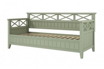 Кровать из массива Амелия зеленый самшит (БМ) в Алапаевске - alapaevsk.mebel-e96.ru