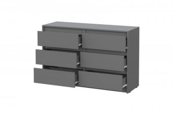 Комод Айден КМ06-1200 серый графит (ИЦ) в Алапаевске - alapaevsk.mebel-e96.ru