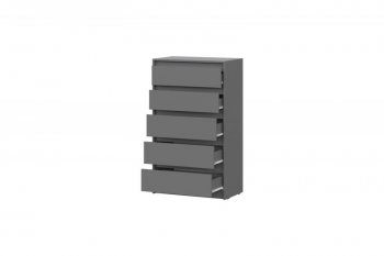 Комод Айден КМ06-700 серый графит (ИЦ) в Алапаевске - alapaevsk.mebel-e96.ru