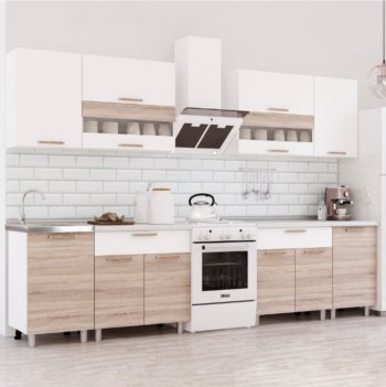 Кухонный гарнитур Айсбери 2400 мм (БТС) в Алапаевске - alapaevsk.mebel-e96.ru