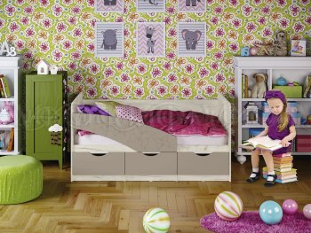 Кровать Бабочки Шарли мокко (Миф) в Алапаевске - alapaevsk.mebel-e96.ru