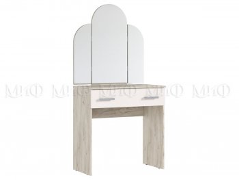 Стол туалетный Бася крафт/кашемир (Миф) в Алапаевске - alapaevsk.mebel-e96.ru