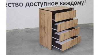 Стенка Бостон модульная дуб крафт (Лин) в Алапаевске - alapaevsk.mebel-e96.ru