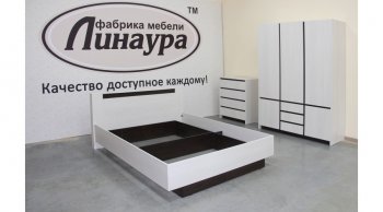 Кровать двуспальная Бостон анкор (Лин) в Алапаевске - alapaevsk.mebel-e96.ru