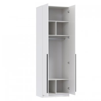 Шкаф 800 мм 67.10 Брандо МДФ Белый (Олмеко) в Алапаевске - alapaevsk.mebel-e96.ru