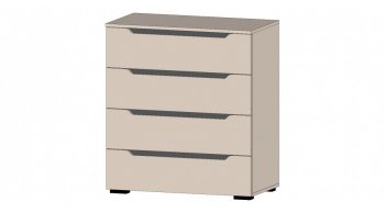 Британа Комод 4 ящика (Лин) в Алапаевске - alapaevsk.mebel-e96.ru