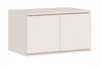 Шкаф 800 мм Челси двустворчатый с антресолью, сонома/белый (Миф) в Алапаевске - alapaevsk.mebel-e96.ru