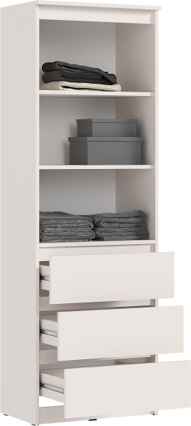 Письменный стол + Стеллаж Челси кашемир (Миф) в Алапаевске - alapaevsk.mebel-e96.ru