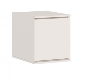 Пенал 400 мм Челси (1 створка) с антресолью, Кашемир (Миф) в Алапаевске - alapaevsk.mebel-e96.ru