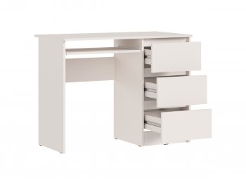 Письменный стол + Стеллаж Челси кашемир (Миф) в Алапаевске - alapaevsk.mebel-e96.ru