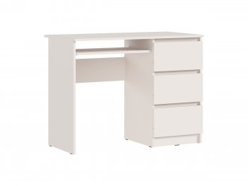 Письменный стол + Стеллаж Челси кашемир (Миф) в Алапаевске - alapaevsk.mebel-e96.ru