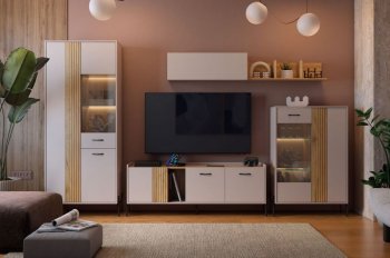 Стенка Доминика модульная  (Мебельсон) в Алапаевске - alapaevsk.mebel-e96.ru