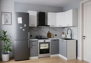 Кухонный гарнитур угловой Элеганция 2000*1200 мм (Sanvut) в Алапаевске - alapaevsk.mebel-e96.ru