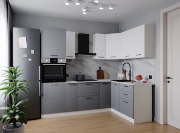 Угловой кухонный гарнитур Элеганция 2400*1600 мм Sanvut в Алапаевске - alapaevsk.mebel-e96.ru