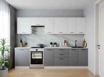 Кухонный гарнитур Элеганция 3000 мм (Санвут) в Алапаевске - alapaevsk.mebel-e96.ru