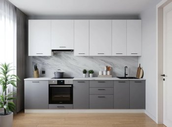 Кухонный гарнитур высокий Элеганция 3000 мм (Санвут) в Алапаевске - alapaevsk.mebel-e96.ru