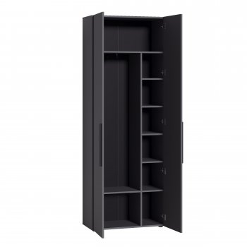 Шкаф модульный Эйр, графит (Моби) в Алапаевске - alapaevsk.mebel-e96.ru