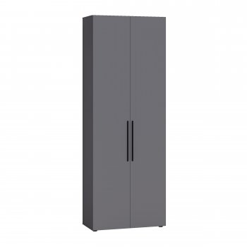 Шкаф для одежды 800 мм Эйр 13.340 графит (Моби) в Алапаевске - alapaevsk.mebel-e96.ru