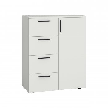 Комод Эйр 16.241 белый (Моби) в Алапаевске - alapaevsk.mebel-e96.ru