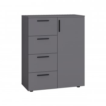 Комод Эйр 16.241 графит (Моби) в Алапаевске - alapaevsk.mebel-e96.ru
