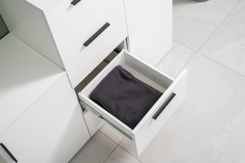 Стенка Эйр модульная, белый (Моби) в Алапаевске - alapaevsk.mebel-e96.ru