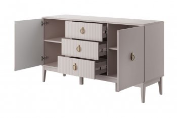 Комод 2 дв., 3 ящ. Фарго льняной (БМ) в Алапаевске - alapaevsk.mebel-e96.ru