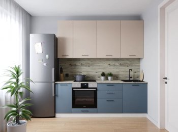 Кухонный гарнитур Фьюжн 2200 мм (Санвут) в Алапаевске - alapaevsk.mebel-e96.ru