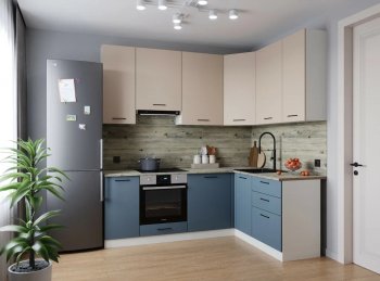 Угловой кухонный гарнитур Фьюжн 2200*1600 мм Sanvut в Алапаевске - alapaevsk.mebel-e96.ru