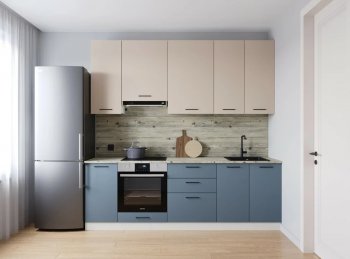 Кухонный гарнитур Фьюжн 2400 мм Sanvut в Алапаевске - alapaevsk.mebel-e96.ru