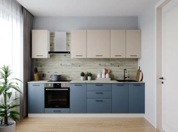 Кухонный гарнитур Фьюжн 2800 (Санвут) в Алапаевске - alapaevsk.mebel-e96.ru