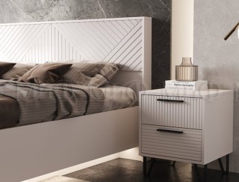 Кровать парящая с ПМ Флэш кашемир (Миф) в Алапаевске - alapaevsk.mebel-e96.ru