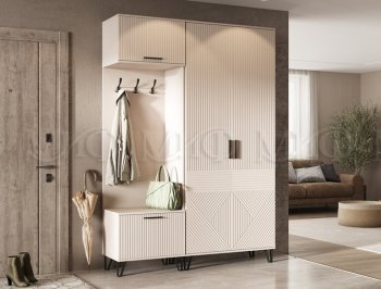 Прихожая Флэш комп.2, кашемир (Миф) в Алапаевске - alapaevsk.mebel-e96.ru