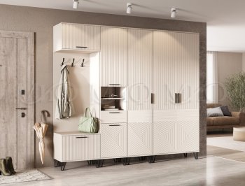 Прихожая Флэш модульная, кашемир (Миф) в Алапаевске - alapaevsk.mebel-e96.ru