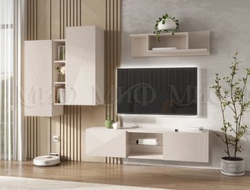 Стенка Флэш кашемир (Миф) в Алапаевске - alapaevsk.mebel-e96.ru