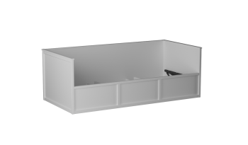 Кровать 900 с подъемным механизмом Фрея (СБК) в Алапаевске - alapaevsk.mebel-e96.ru