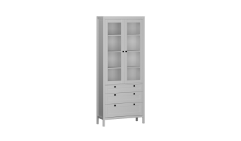 Пенал со стеклом Фрея (СБК) в Алапаевске - alapaevsk.mebel-e96.ru