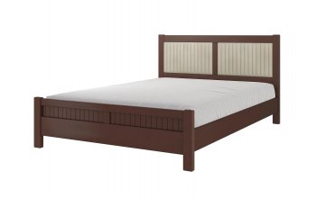 Кровать из массива Фрида Орех (БМ) в Алапаевске - alapaevsk.mebel-e96.ru