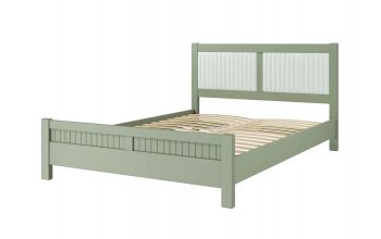 Кровать из массива Фрида Зеленый самшит (БМ) в Алапаевске - alapaevsk.mebel-e96.ru