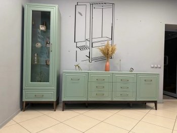 Стенка Гориция Зеленый самшит (БМ) в Алапаевске - alapaevsk.mebel-e96.ru