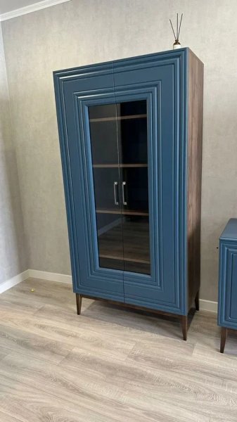 Стенка Гориция Зеленый сапфировый (БМ) в Алапаевске - alapaevsk.mebel-e96.ru