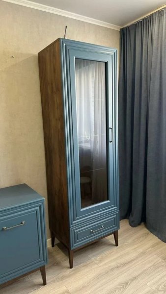 Стенка Гориция Зеленый сапфировый (БМ) в Алапаевске - alapaevsk.mebel-e96.ru
